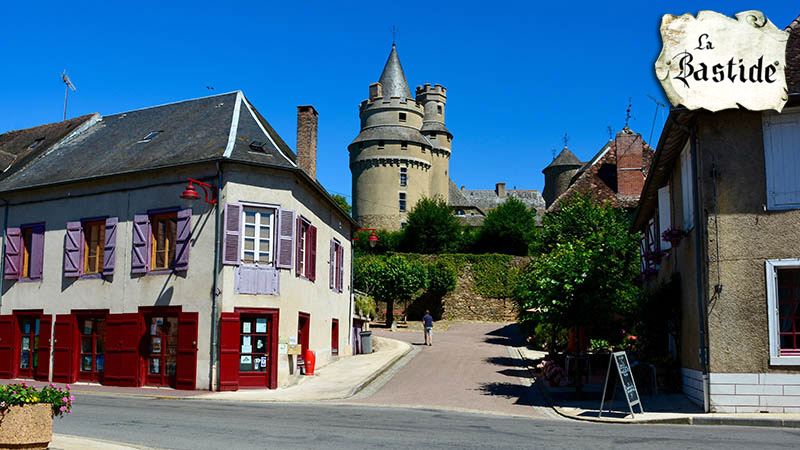 Umgebung La-Bastide, Limousin France.