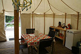 Ingerichte Safarie tent, La-Bastide glamping!