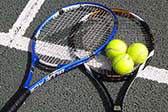 Tennis op vakantie