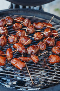 Eten en Loungen La-Bastide barbecue plek lekker eten op La-Bastide