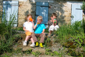 Kindvriendelijk vakantiedomein La-Bastide 3 kinderen drinken