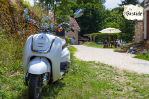 Routebeschrijving La-Bastide scooter vakantiedomein
