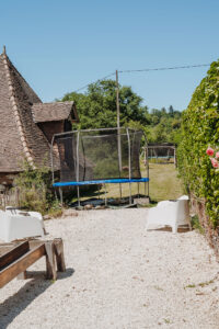 Spelen La-Bastide trampolines