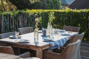 Table d'hôtes en La-Bastide: Restaurant à la maison