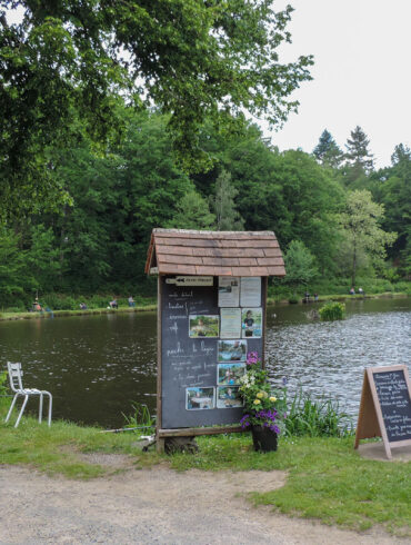 Vissen in Frankrijk Haute-Vienne vismeer