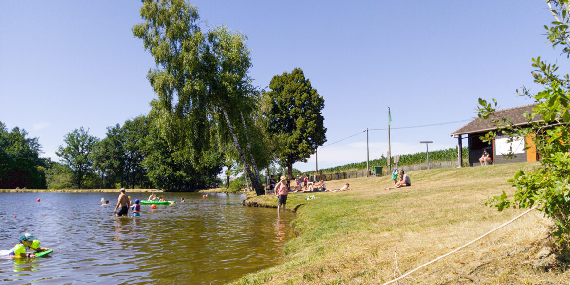 Activiteiten La-Bastide zwemmen in zwemmeer of zwembad tijdens je vakantie in de Haute-Vienne